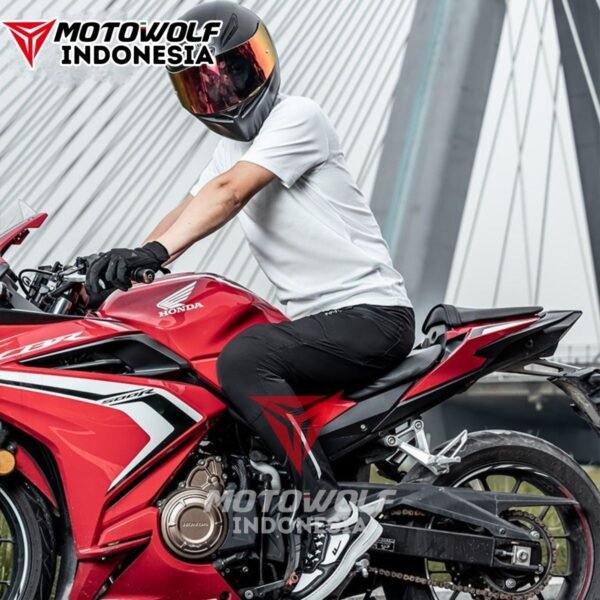 Motowolf Celana Touring Motor Cargo Plus Protector Polyamide Fibre Stretch 0606B - Image 2