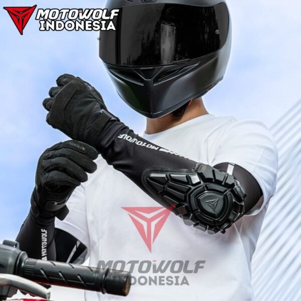 Motowolf Inner Soft Pad Protector Lycra Motor Sports Aktivitas Outdoor 1020B