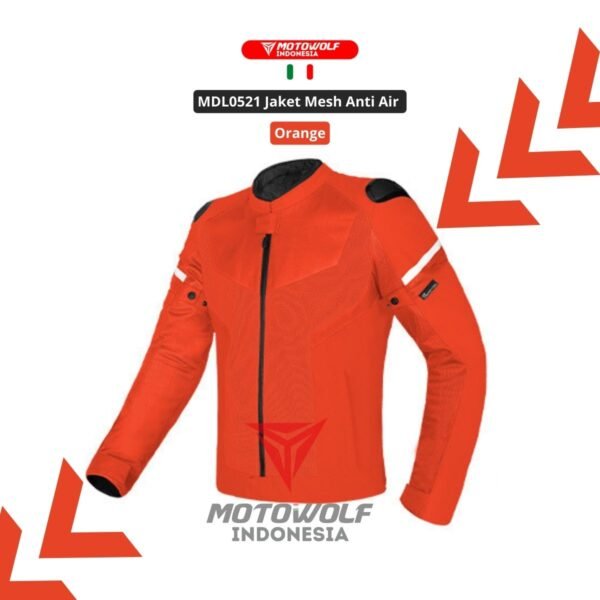 Motowolf Jaket Touring Motor Mesh Waterproof Protector ESA Lv1 0521 - Image 9