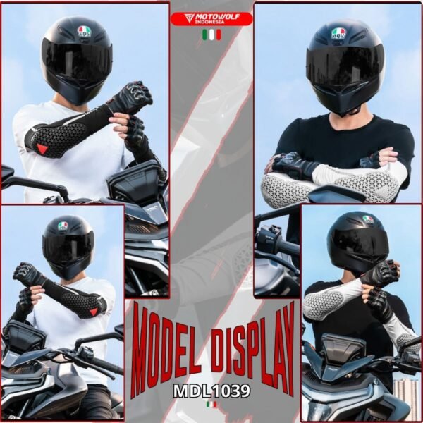 Motowolf Inner Soft Protector Pad Fleksible Motor Sports Olahraga Outdoor 1039