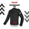 Motowolf Jaket Touring Motor Mesh Waterproof Protector ESA Lv1 0521 - Image 11