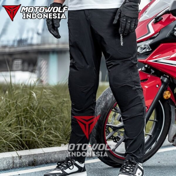 Motowolf Celana Touring Motor Cargo Plus Protector Polyamide Fibre Stretch 0606B - Image 6
