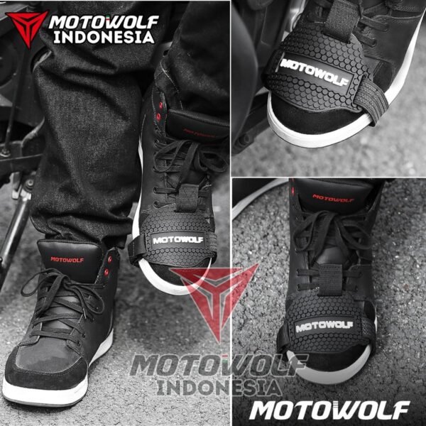 Shift Pad Pelindung Sepatu Protective Padding Gear Motowolf MDL 1901