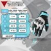 Motowolf Sarung Tangan Riding Karbon Kulit Anti-Selip Touchscreen 0347 - Image 10