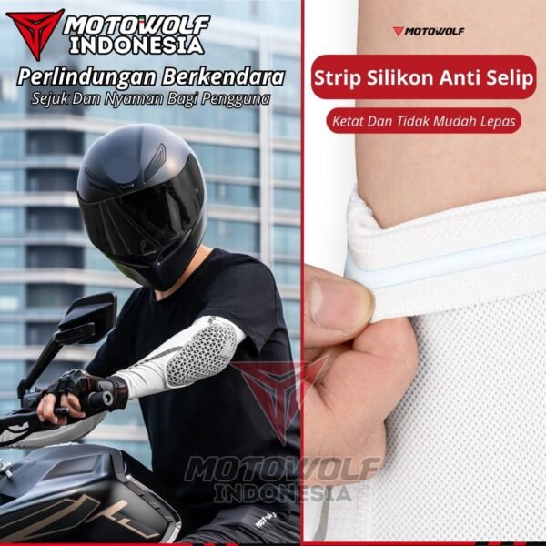 Motowolf Inner Soft Protector Pad Fleksible Motor Sports Olahraga Outdoor 1039 - Image 4