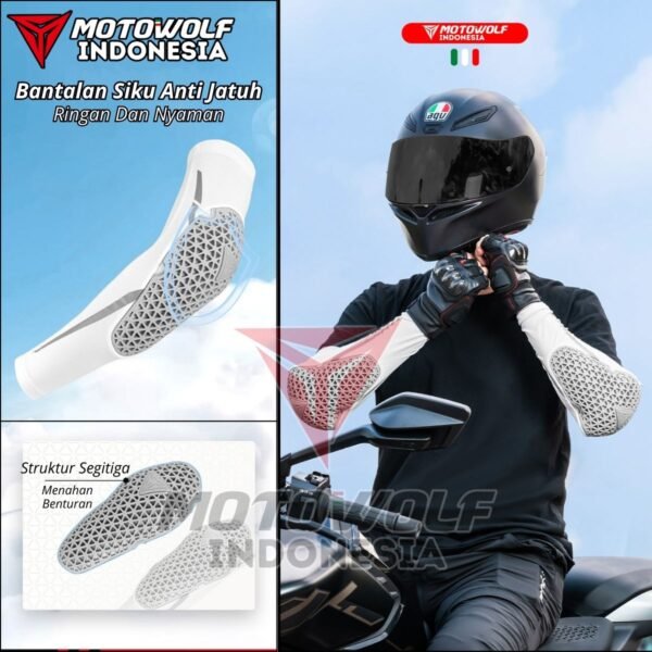 Motowolf Inner Soft Protector Pad Fleksible Motor Sports Olahraga Outdoor 1039 - Image 5