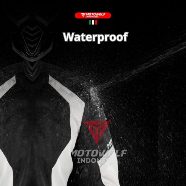 Motowolf Jaket Touring Motor Mesh Waterproof Protector ESA Lv1 0521 - Image 6