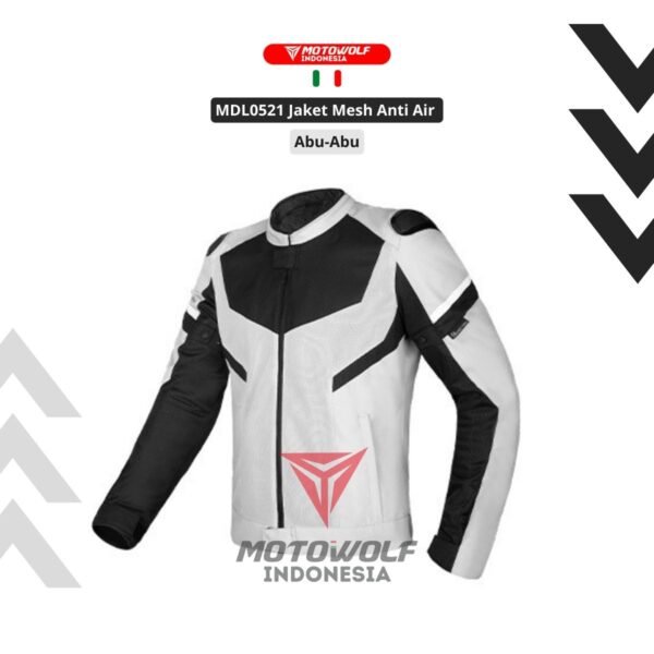 Motowolf Jaket Touring Motor Mesh Waterproof Protector ESA Lv1 0521 - Image 7