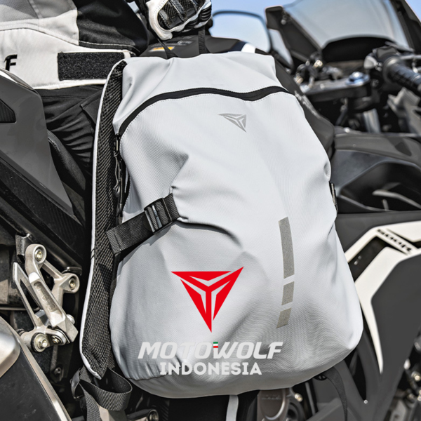Motowolf Tas Helm Backpack Anti Air Dual Resleting Large Capacity 0726 - Image 8