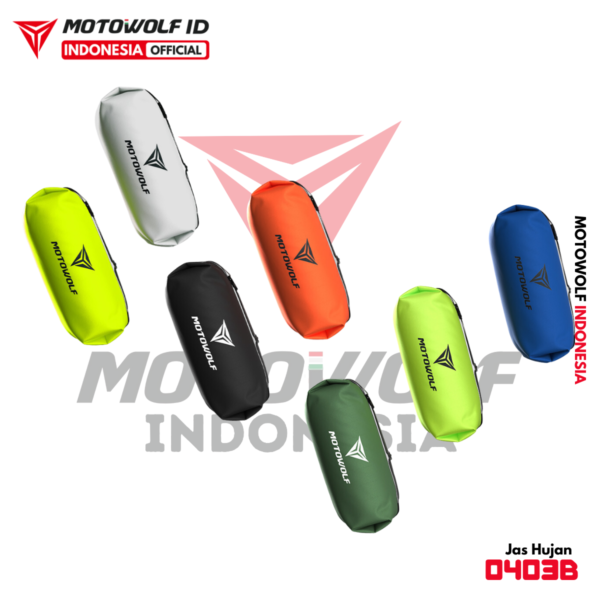 Motowolf Jas Hujan Motor Trendy Jaket 4 Musim 0403B - Image 10