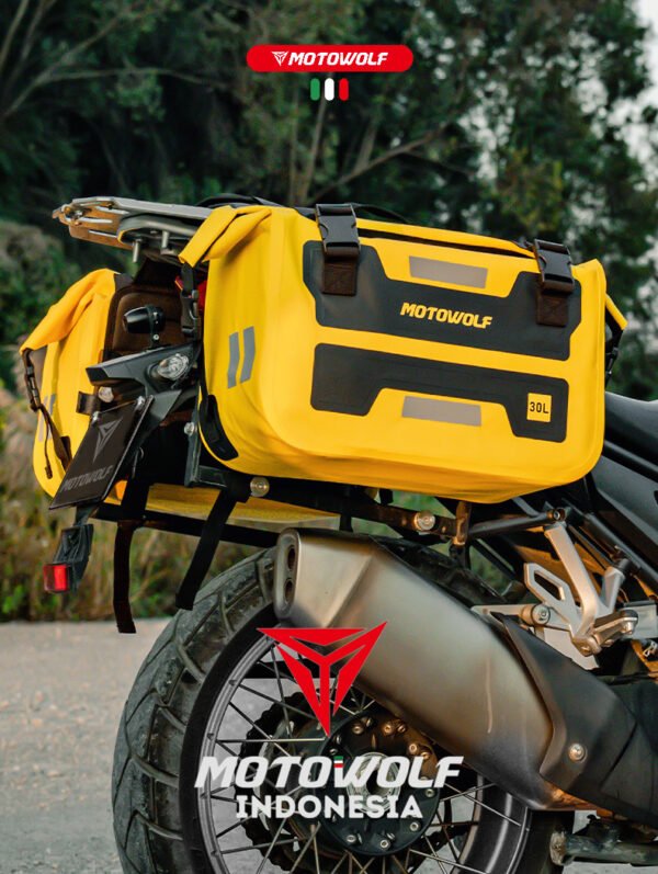 Motowolf Side Bag Motor Tas Travel Touring Multifungsi Anti Air 0720 - Image 2