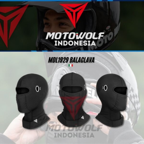 Balaclava Motor Ice Silk Breathable Motowolf MDL 1929 1930 1930B - Image 6