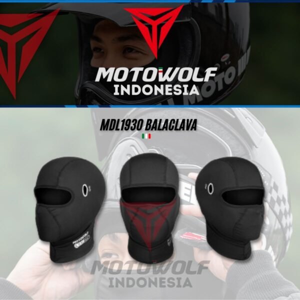 Balaclava Motor Ice Silk Breathable Motowolf MDL 1929 1930 1930B - Image 7