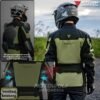 Jaket Touring Motor Waterproof Protector CE1 5 Sisi + Inner Heater Motowolf JM3 - Image 8