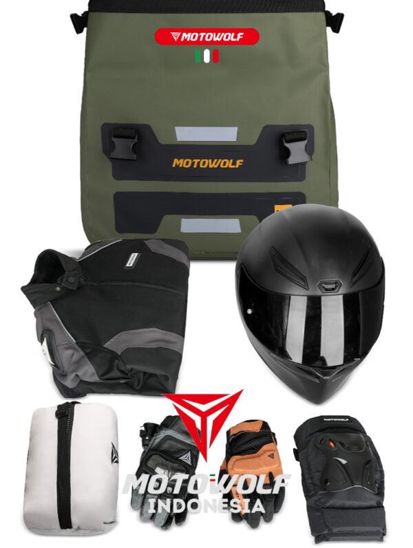 Motowolf Side Bag Motor Tas Travel Touring Multifungsi Anti Air 0720 - Image 8