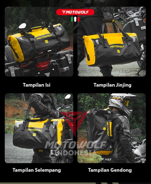 Motowolf Travel Bag Anti Air Camping Touring Campervan 0717 - Image 7