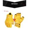 Sarung Tangan Motor Motowolf Cewek Half Soft Protector 0302C - Image 7