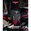 Motowolf Tas Paha Motoran Sunmori Black Reflektif Unisex Sling Bag 0722