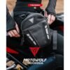 Motowolf Tas Paha Motoran Sunmori Black Reflektif Unisex Sling Bag 0722 - Image 7