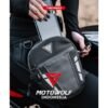 Motowolf Tas Paha Motoran Sunmori Black Reflektif Unisex Sling Bag 0722 - Image 3
