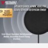 Motowolf Speaker Blouetooth Headset Audio Intercom Baterai 70 Jam Standby ENC Jernih Full Face & Half Face BH1 - Image 6