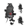 Phone Holder Charger HP Motor Wireless USB Digital Motowolf 2824