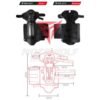 Motowolf Protector Kaki Panjang Lapis Beludru Dekker Motor 1010HXCD - Image 7