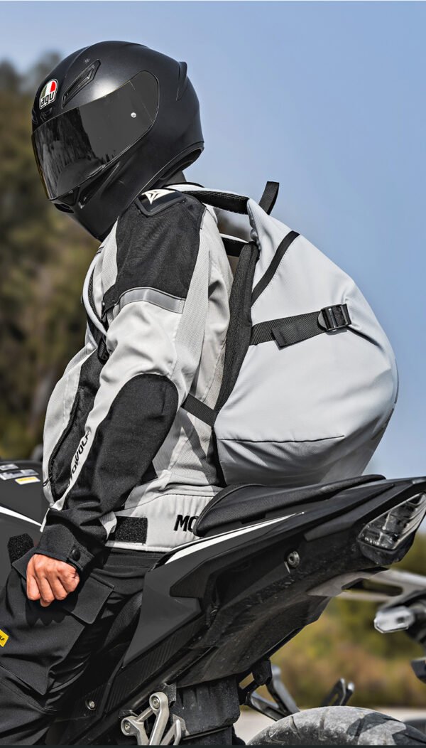 Motowolf Tas Helm Backpack Anti Air Dual Resleting Large Capacity 0726 - Image 2